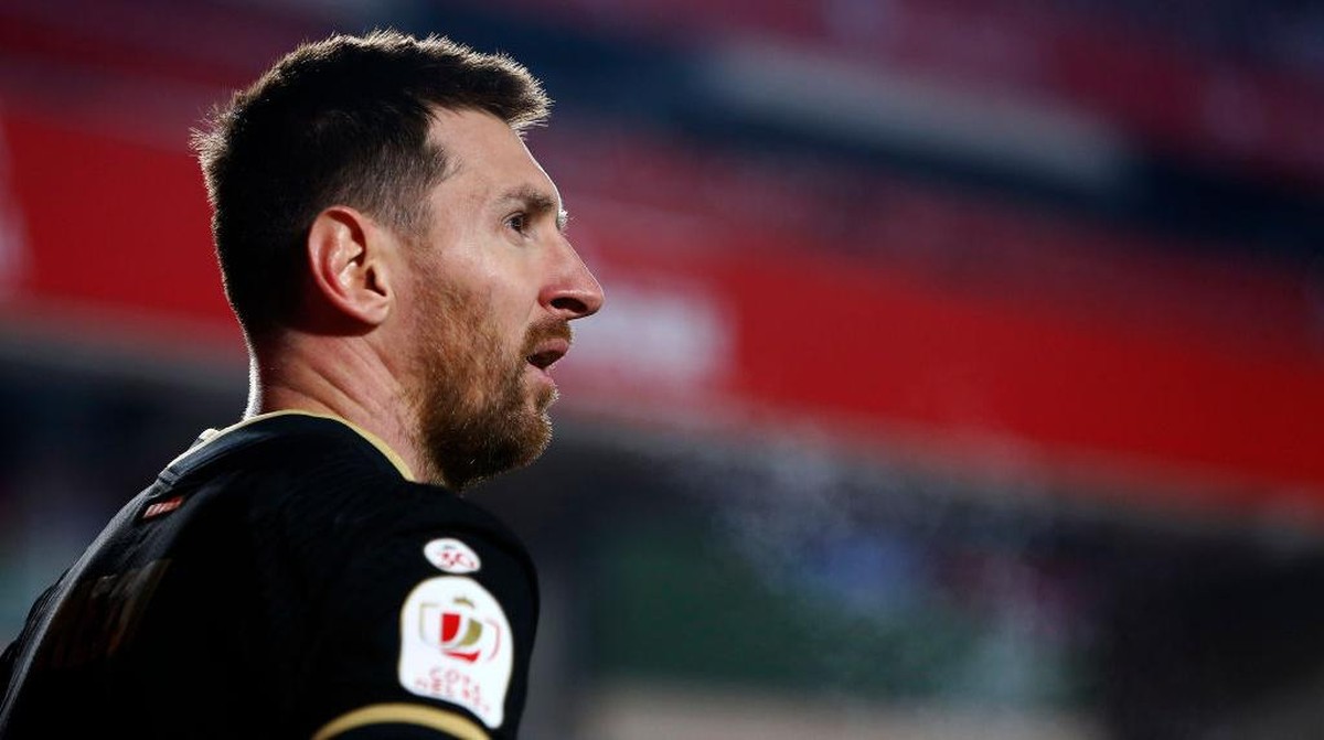 Messi menginspirasi kemenangan Barcelona di Copa del Rey. Foto: Getty Images/Fran Santiago