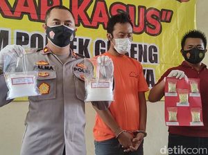 Kirim Sabu Dalam Hard Disk dan CD ROM, Driver Taksi Online Diringkus