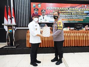 Pemkab Hibah Tanah Seluas 31.657 Meter Persegi ke Polresta Banyuwangi Pemkab Hibah Tanah Seluas 31.657 Meter Persegi ke Polresta Banyuwangi