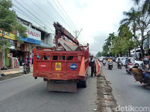 Jateng di Rumah Saja, Pemkot Tegal Tutup 21 Jalan-Matikan Lampu PJU