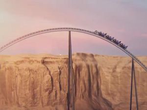 Roller Coaster Tercepat, Tertingi dan Terpanjang Akan Dimiliki Arab Saudi