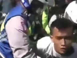 Viral Pria di Medan Larikan Motor yang Ditilang Polisi, Berujung Ditangkap