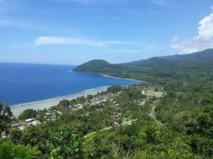 Foto: Wajah Cantik Skouw, Perbatasan Indonesia-Papua Nugini Foto: Wajah Cantik Skouw, Perbatasan Indonesia-Papua Nugini