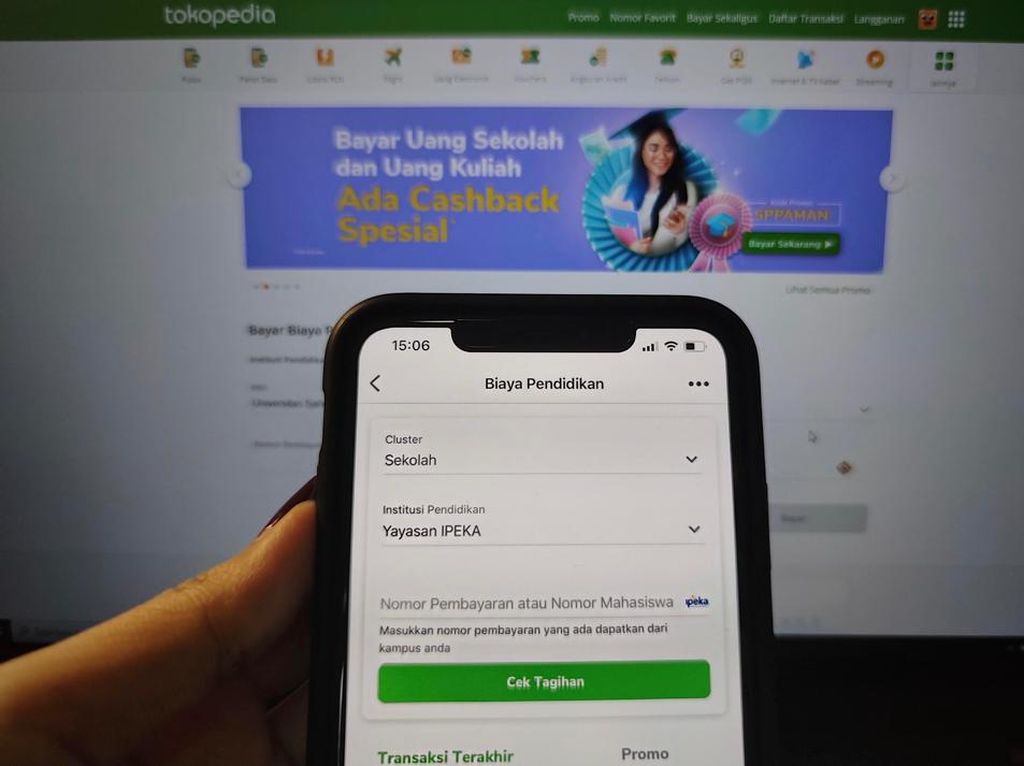 Transaksi Biaya Pendidikan di Tokopedia Naik Lebih dari 4x Lipat Transaksi Biaya Pendidikan di Tokopedia Naik Lebih dari 4x Lipat