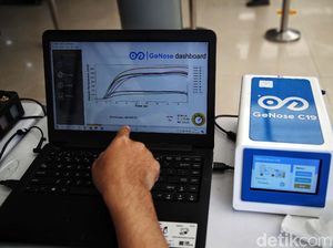 Per 1 April, GeNose Bisa Dipakai Syarat Naik Pesawat di 4 Bandara Ini Per 1 April, GeNose Bisa Dipakai Syarat Naik Pesawat di 4 Bandara Ini