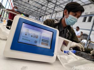 Mulai Senin, Tes GeNose Bisa Digunakan di Stasiun Gambir Mulai Senin, Tes GeNose Bisa Digunakan di Stasiun Gambir