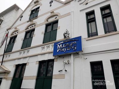 Ada Pemakaman Belanda di Museum Wayang