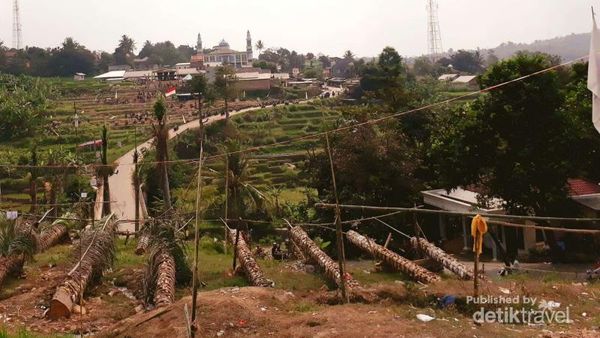 Adu Meriam Karbit yang Seru di Bogor Usai Lebaran