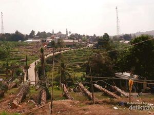 Adu Meriam Karbit yang Seru di Bogor Usai Lebaran