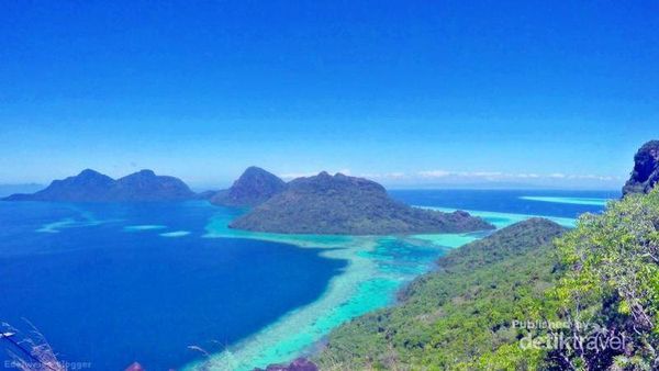 Aduhai! Cantiknya Tun Sakaran Marine Park Bikin Terhipnotis