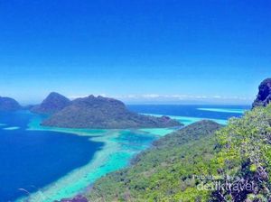 Aduhai! Cantiknya Tun Sakaran Marine Park Bikin Terhipnotis