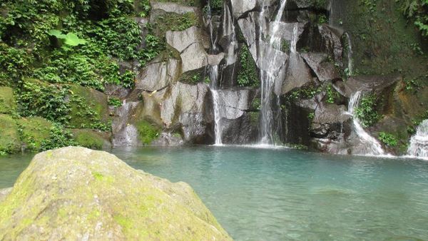 Air Terjun di Langkat Ini Airnya Sebening Kaca