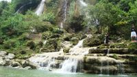 Air Terjun Sri Gethuk, Kesegaran di Antara Tebing Karst