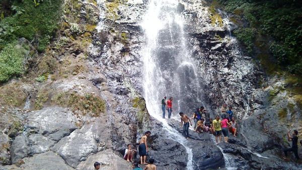 Akhir Pekan, Main Air Saja di Curug Tujuh Ciamis