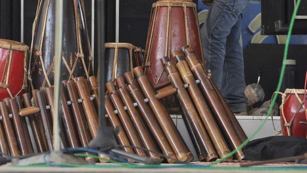 Alunan Merdu Calung Tetap Eksis di Kuningan, Jawa Barat