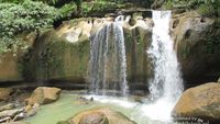 Basah-basahan di Air Terjun Pelangi, Deli Serdang