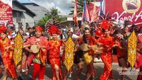 Begini Meriahnya Parade Cap Go Meh Singkawang 2018