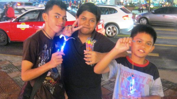 Begini Nih Kaki Lima di Bukit Bintang, Malaysia