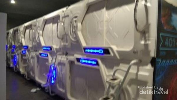 Begini Nyamannya Hotel Kapsul di Bandara Soetta