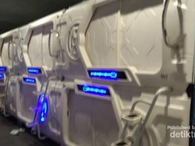Begini Nyamannya Hotel Kapsul di Bandara Soetta