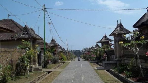 Begini Potret Suasana Desa Wisata Penglipuran Bali