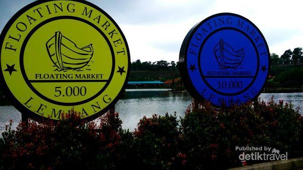 Beginilah Pasar Terapung yang Keren di Lembang
