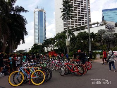 Belajar Fotografi di Ajang Car Free Day Bareng detikTravel