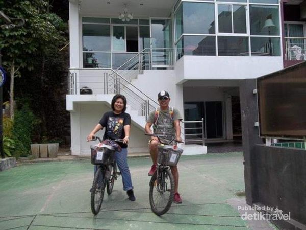 Berkeliling Kota Krabi Nanti, Coba dengan Sepeda