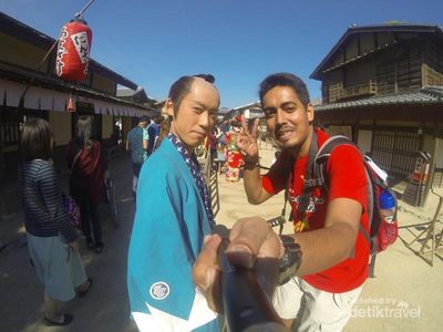 Bisa Foto Bareng Samurai di Toei Studio, Kyoto