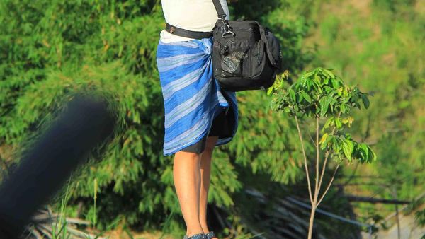 Brum! Serunya Geber Motor Trail di Kampung Mbah Maridjan