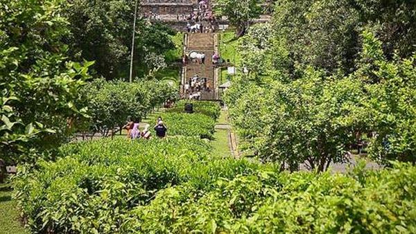 Candi Borobudur Dalam Bidikan Kamera