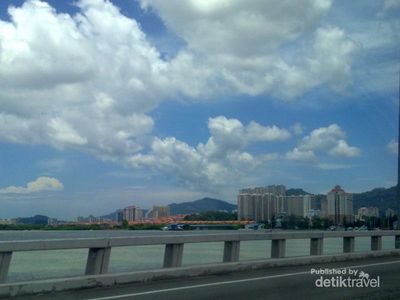 Cantiknya Penang Dari Atas Kapal Ferry