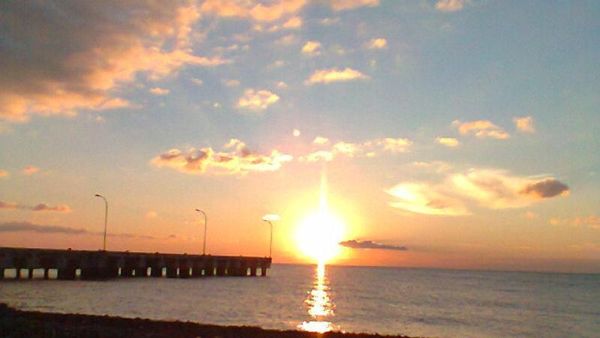 Cantiknya Sunset di Moru, Alor