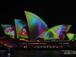Cantiknya Sydney dalam Gemerlap Cahaya Animasi