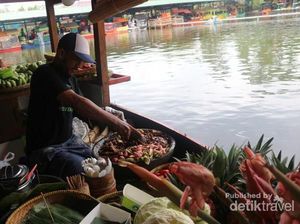 Deretan Keseruan di Floating Market Lembang