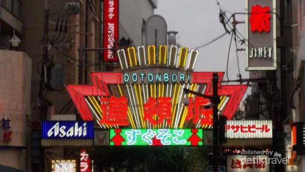 Dotonbori, Ikon Wisata Osaka di Jepang
