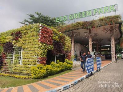 Eco Green Park Batu, Lukisan 3D Hingga Gajah dari TV