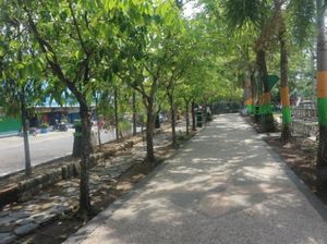 Foto: Alun-alun Cantik Kebanggaan Warga Martapura