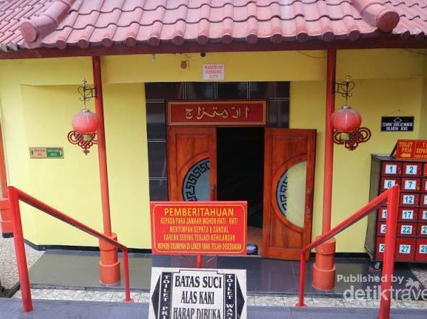 Foto : Masjid Bergaya Tiongkok di Kota Bandung