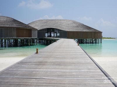Foto: Memanjakan Mata dan Lidah di Resort Mewah Maldives