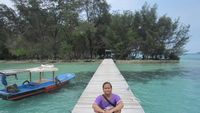 Foto: Pulau Tempat Basah-basahan Asyik di Utara Jakarta
