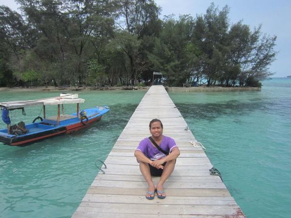 Foto: Pulau Tempat Basah-basahan Asyik di Utara Jakarta