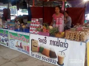 Foto: Serunya Menjelajah Pasar Sore Luang Prabang di Laos