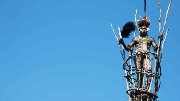 Gagahnya Panglima Perang Suku Dani, Papua