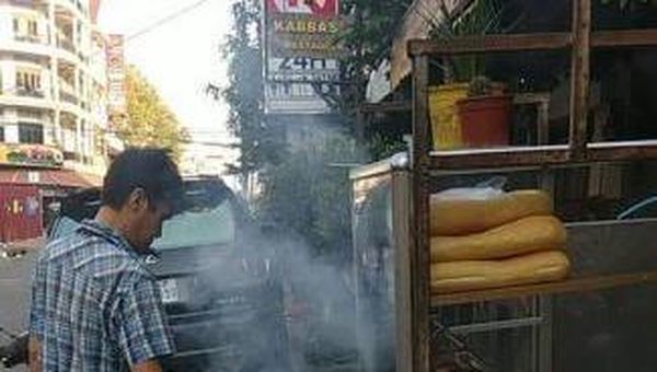 Geliat Pagi di Phnom Penh