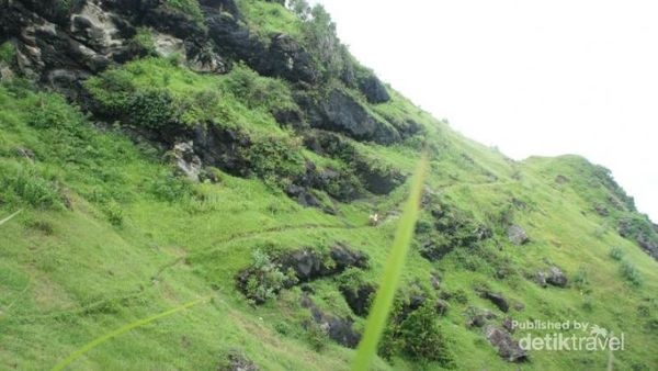 Gunungkidul Juga Punya Air Terjun yang Jatuh ke Laut