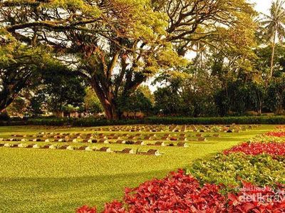 Hijau dan Indah, Ini Makam Tentara Sekutu di Ambon