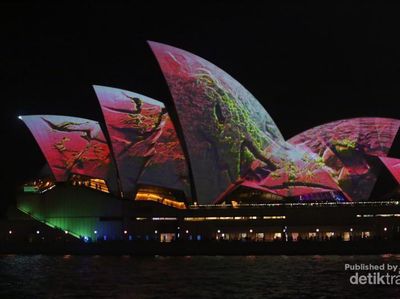 Ikon Australia yang Bermandikan Cahaya Setahun Sekali