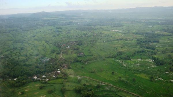 Indahnya Lombok dari Ketinggian
