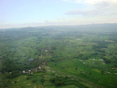 Indahnya Lombok dari Ketinggian